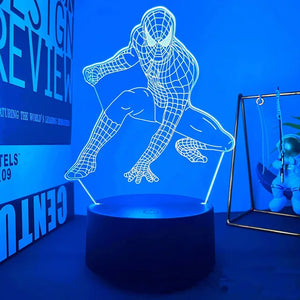 3D Acrylic Night Light - USB Stereo LED Table Lamp