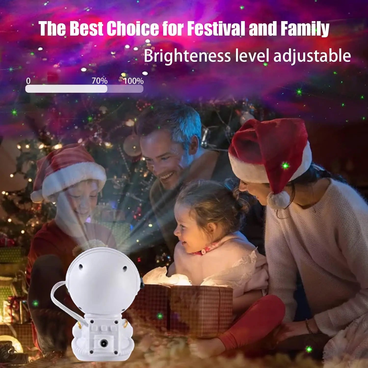 360° Astronaut Galaxy Projector - Transform Your Space