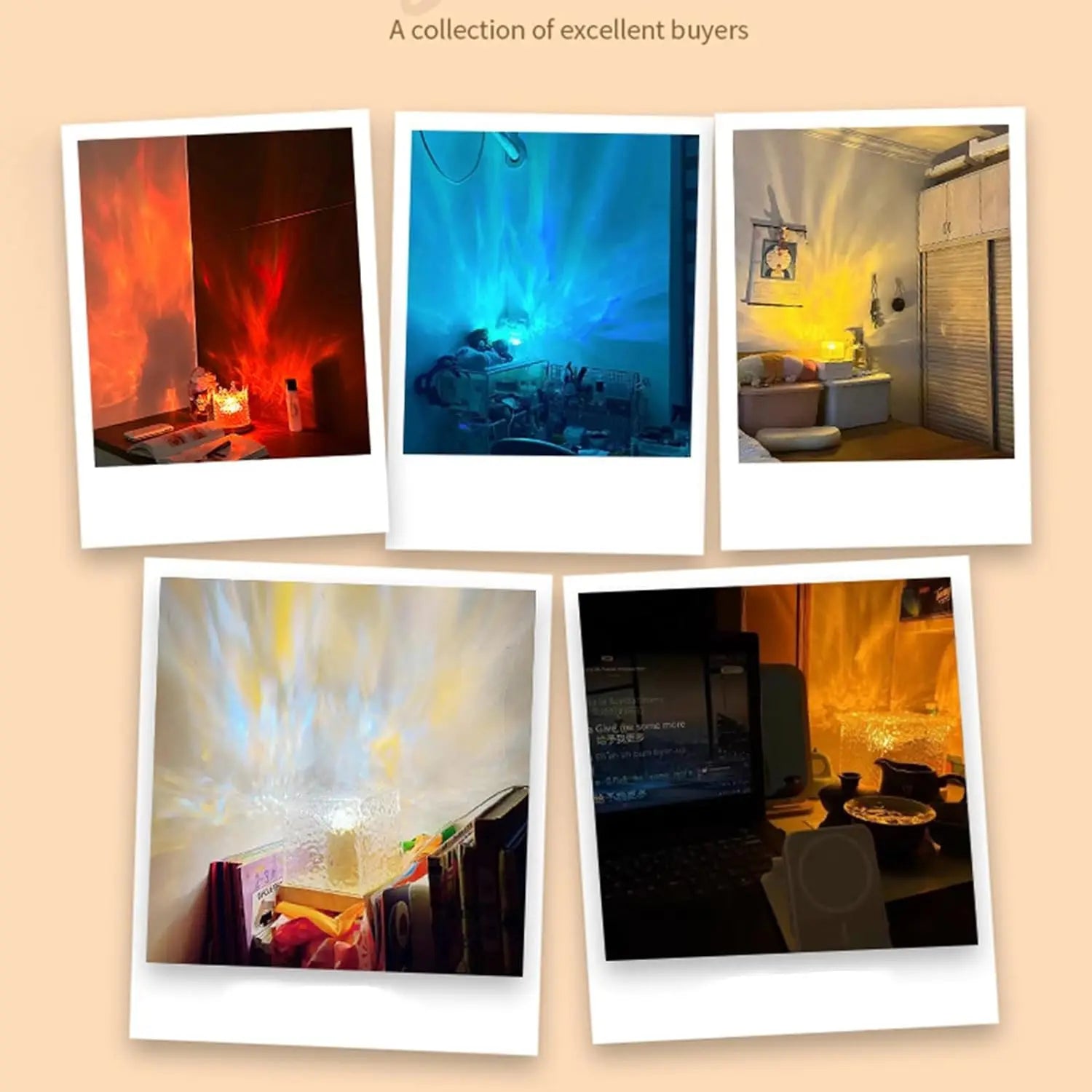 Enchanting Ocean Wave Projector Light