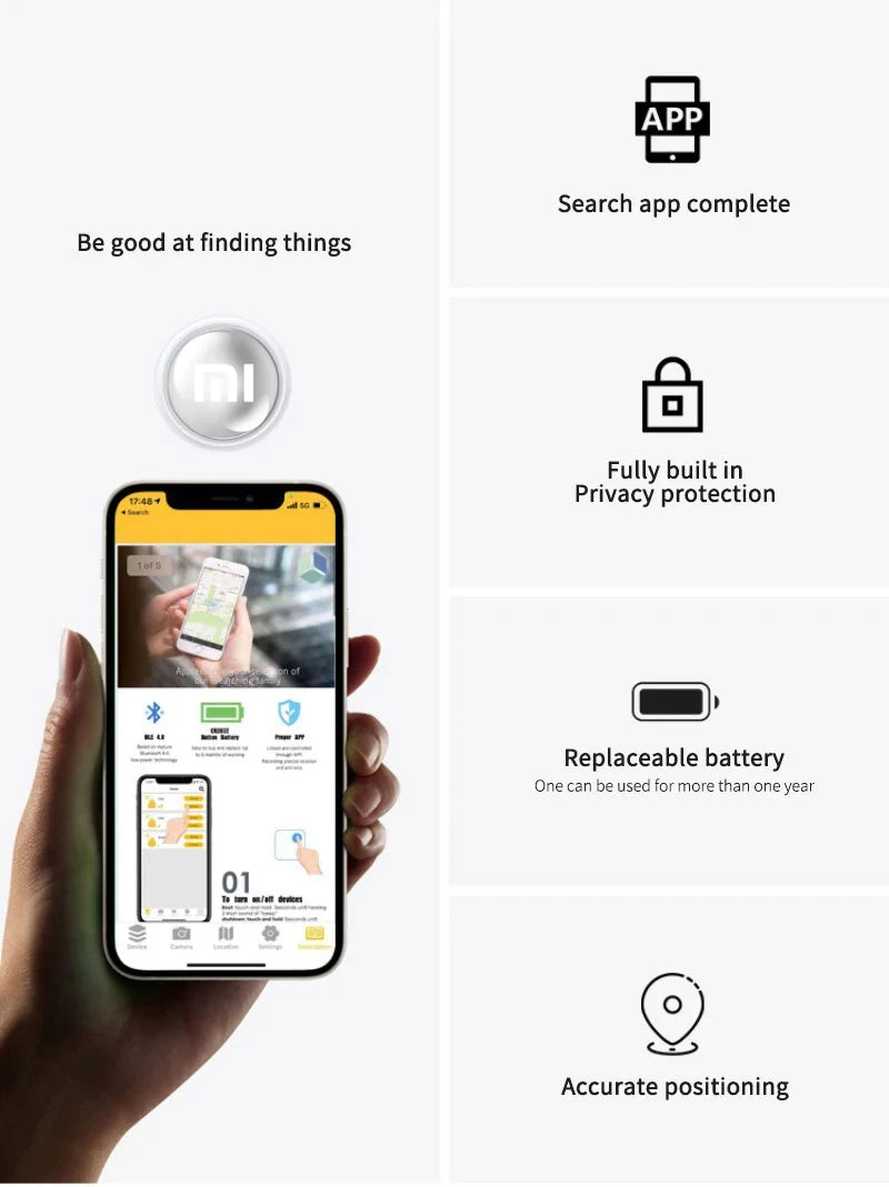 XIaomi Bluetooth GPS Tracker - Your Ultimate Lost Item Finder