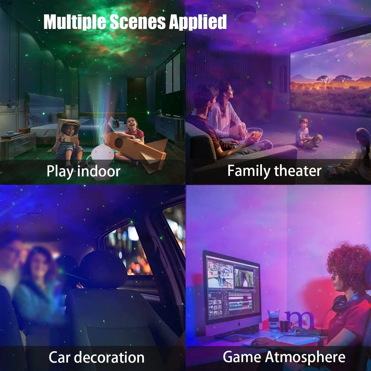 360° Astronaut Galaxy Projector - Transform Your Space