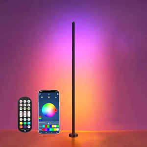 Smart RGB LED Floor Lamp with Music Sync and App Control
